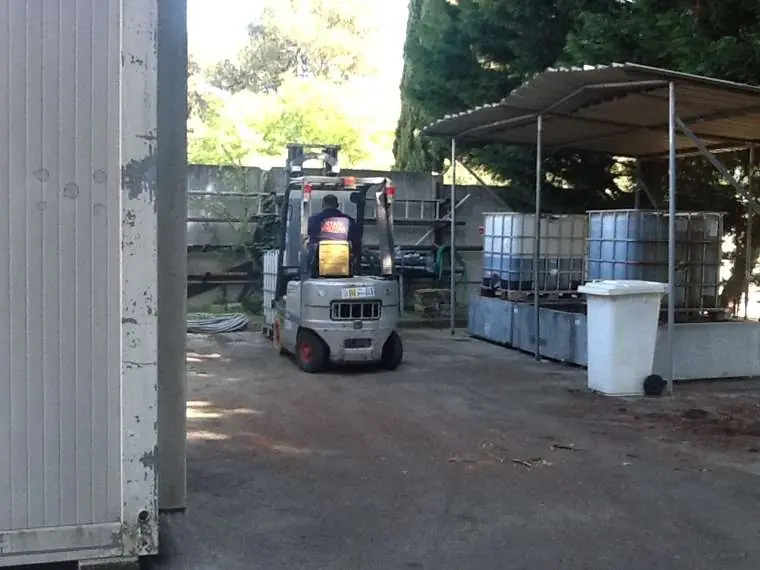 Prova pratica con carrello elevatore