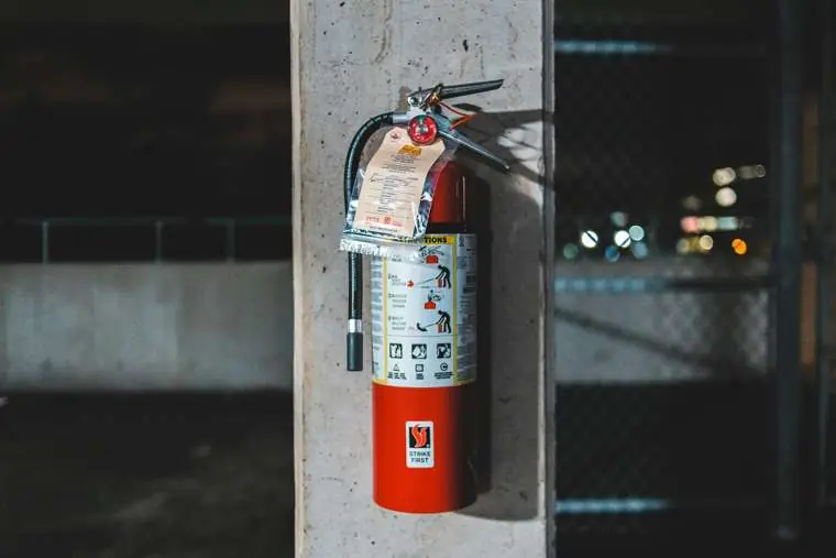 Esercitazione antincendio con naspo