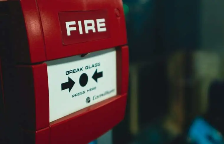 Esercitazione antincendio con naspo